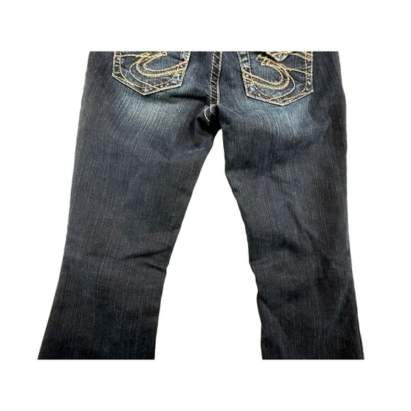 Silver Jeans Co. Suki Surplus Womens Bootcut Jeans W28/L32 Western Glove Works - Picture 9 of 11